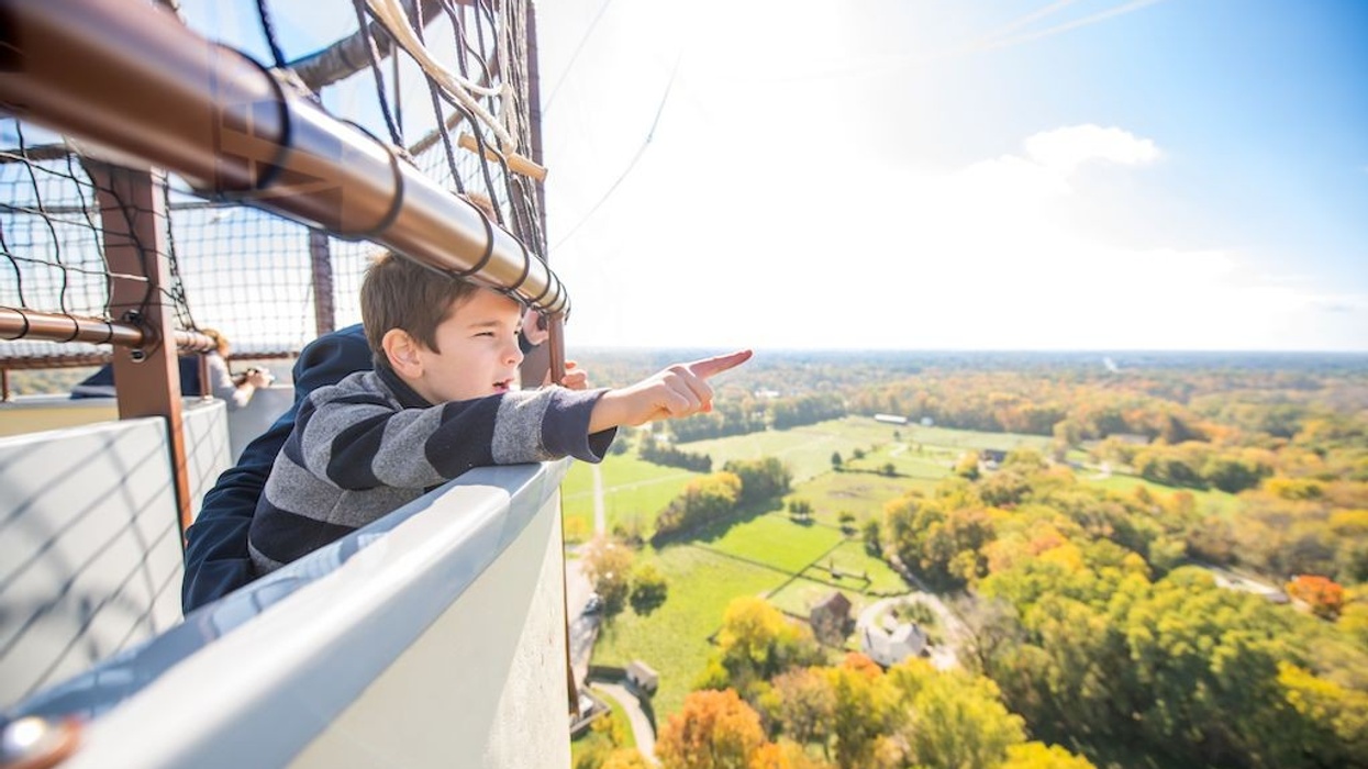Conner Prairie balloon experience