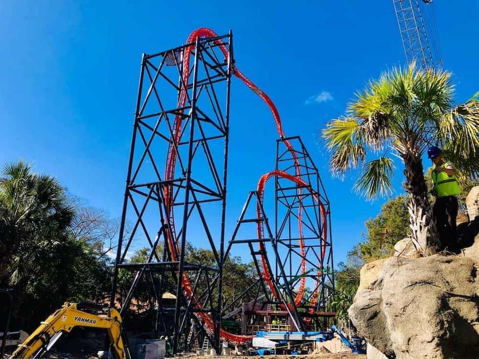 construction busch gardens tampa tigris floridas roller coaster capital