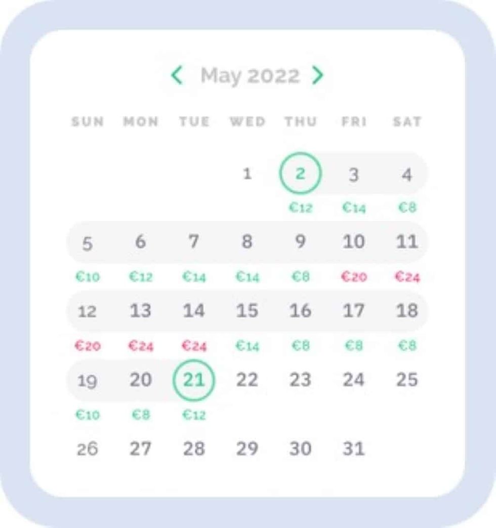 Convious Calendar Dynamic Pricing 1