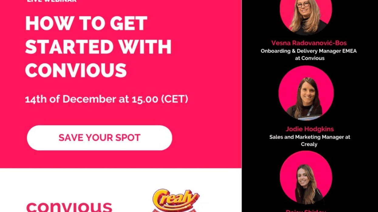 Convious getting started webinar