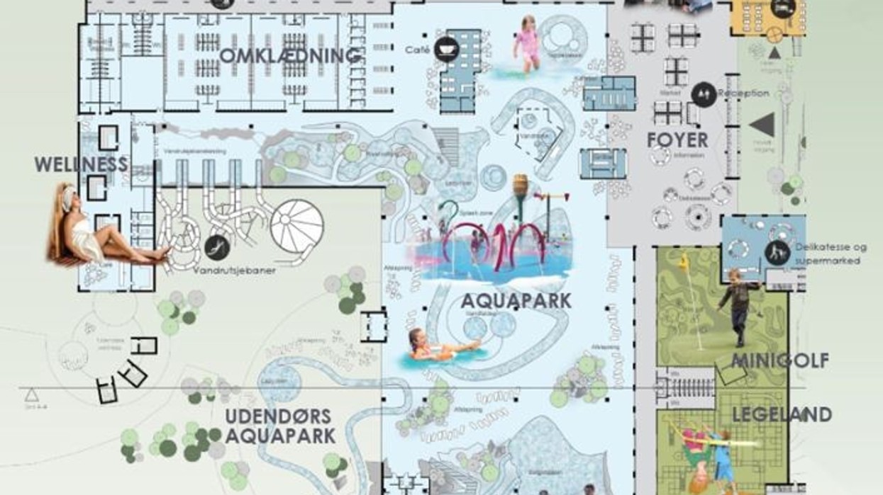 Copenhagen to Build World's Fifth Largest Indoor Waterpark