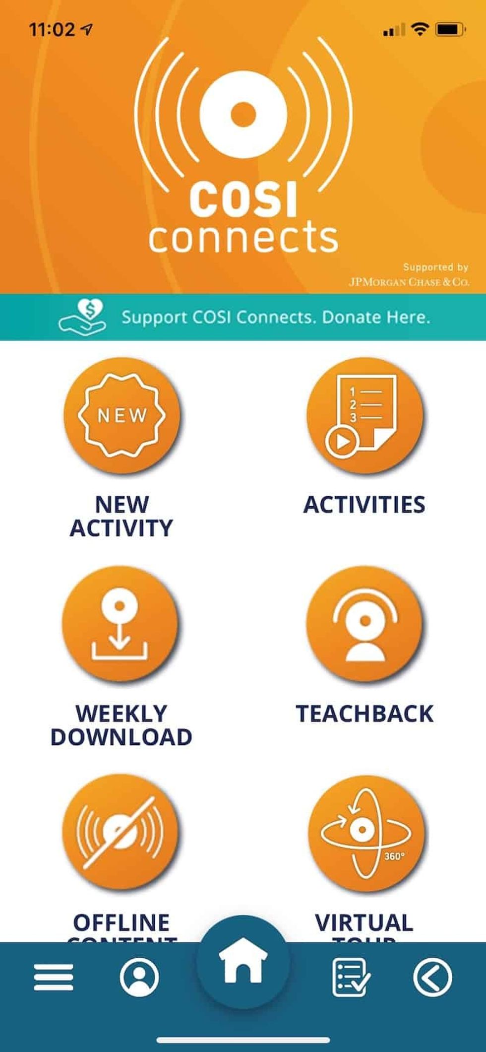 COSI Connects Mobile App