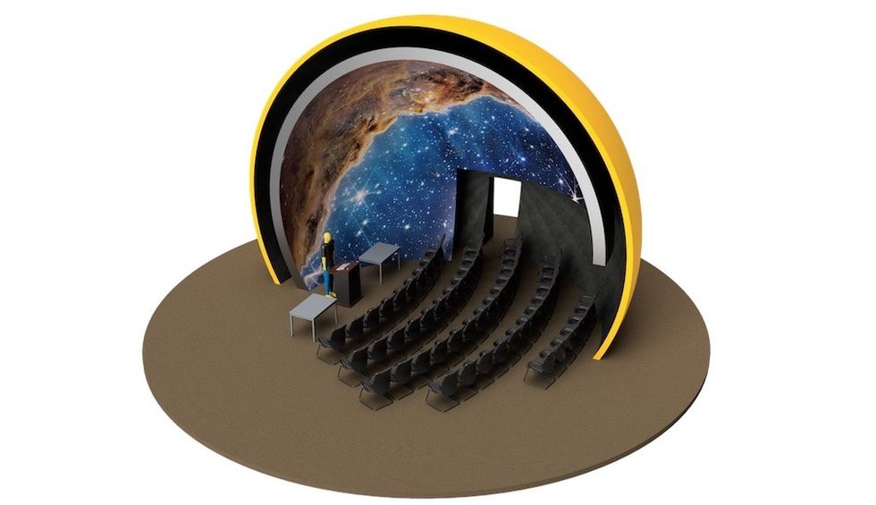 Cosm dome at University of Nevada Reno