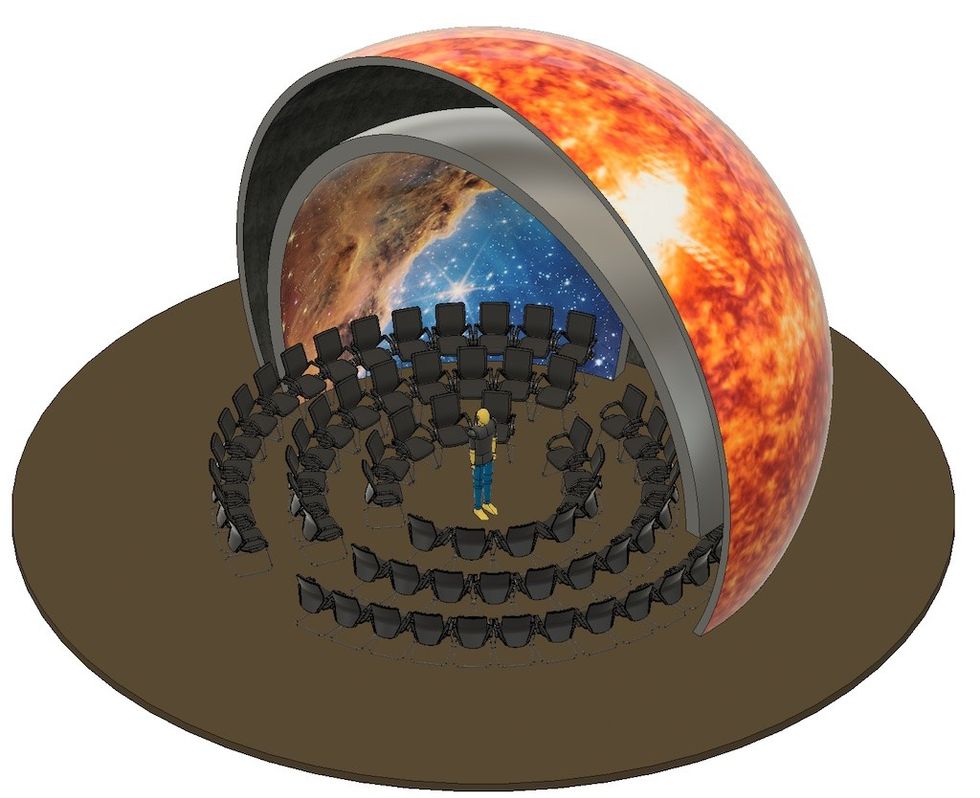 Cosm dome University of Nevada