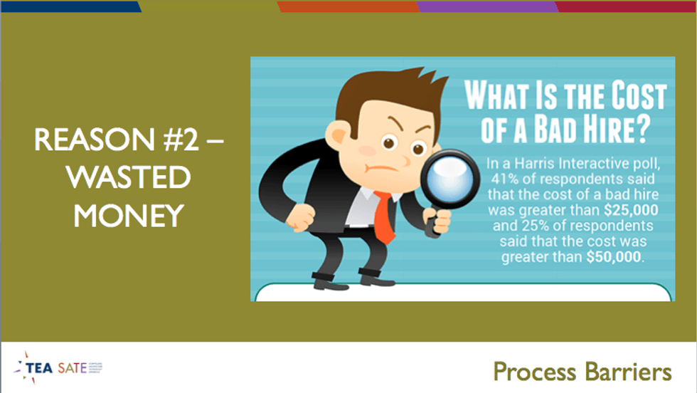 Cost of a bad hire creative talent 11