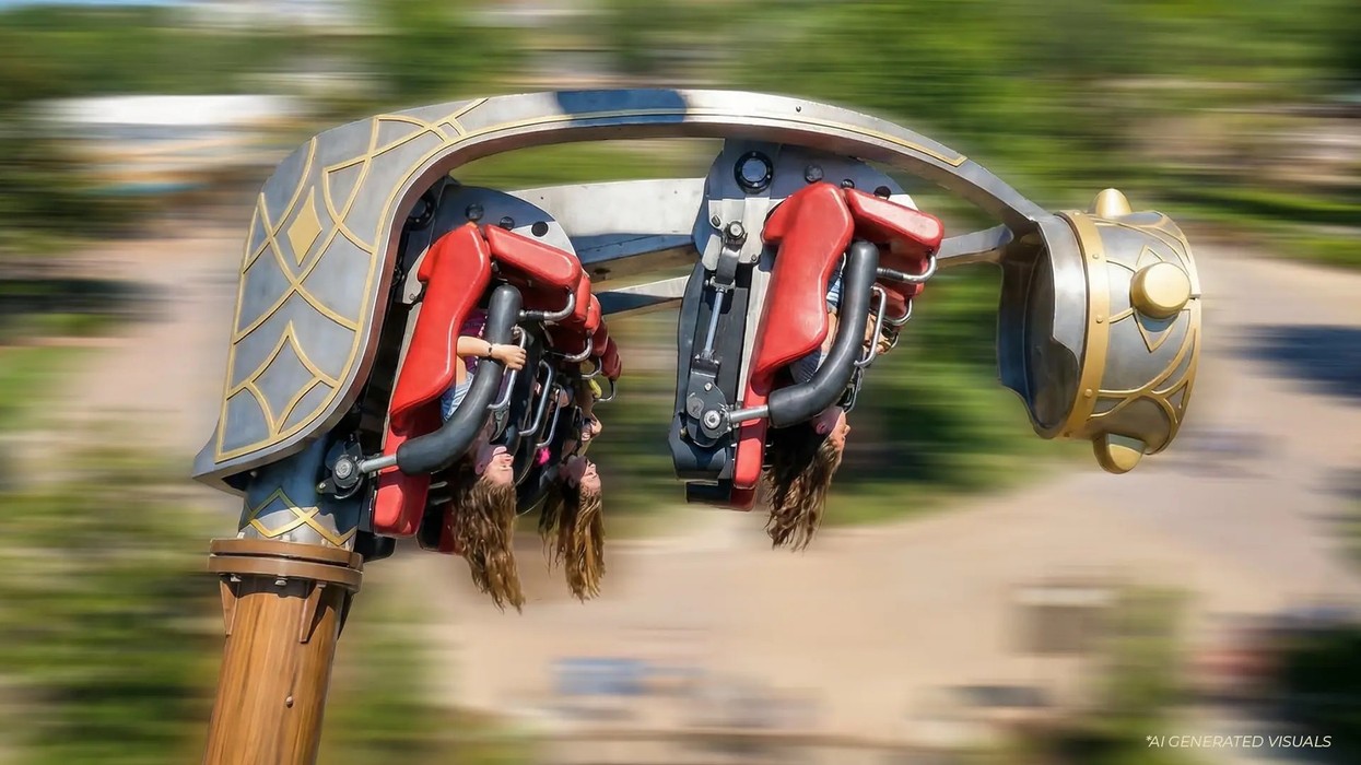 crealy theme park rotor