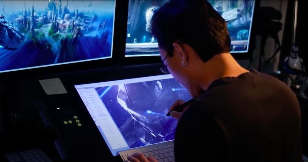 creating star wars galaxys edge