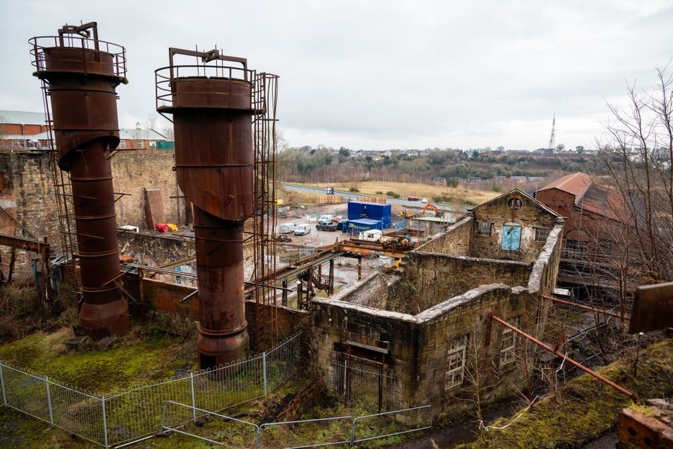 Creative Core Stori Brymbo site courtesy Brymbo Heritage Trust