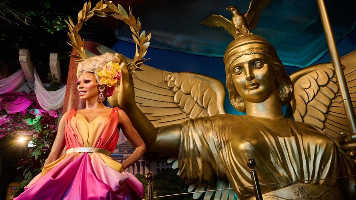 Creative Studio Berlin Madame Tussauds RuPaul, Goldelse (Stature)