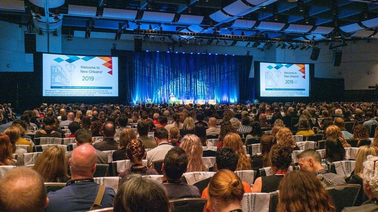 Crowd at AAM conference 2019