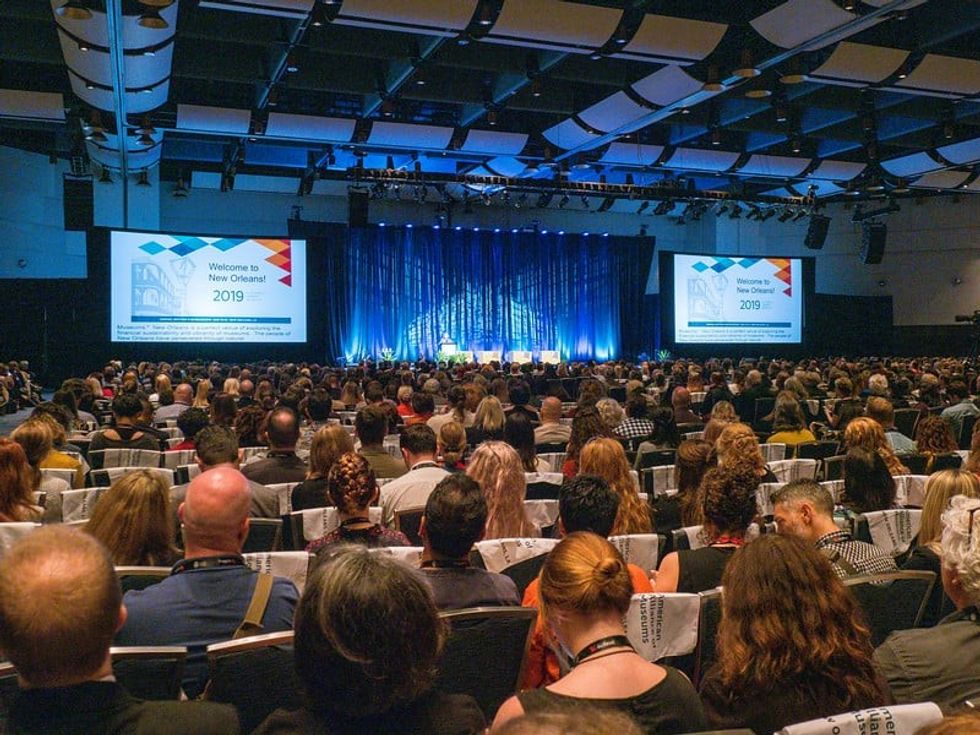 Crowd at AAM conference 2019