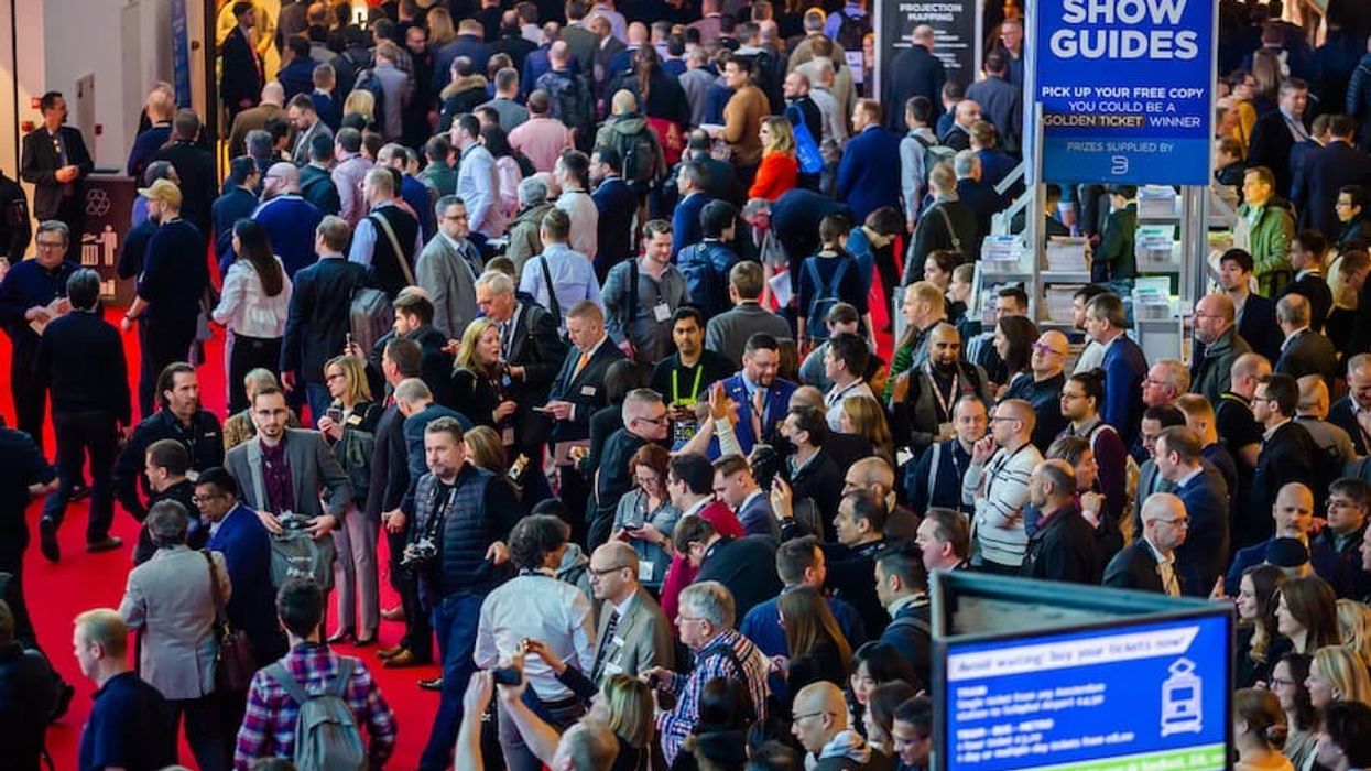 Crowd at ISE 2020