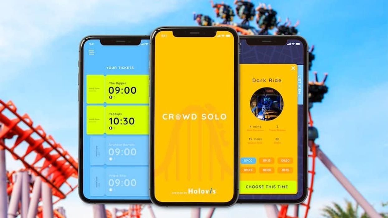 Crowd Solo App by Holovis for social distancing