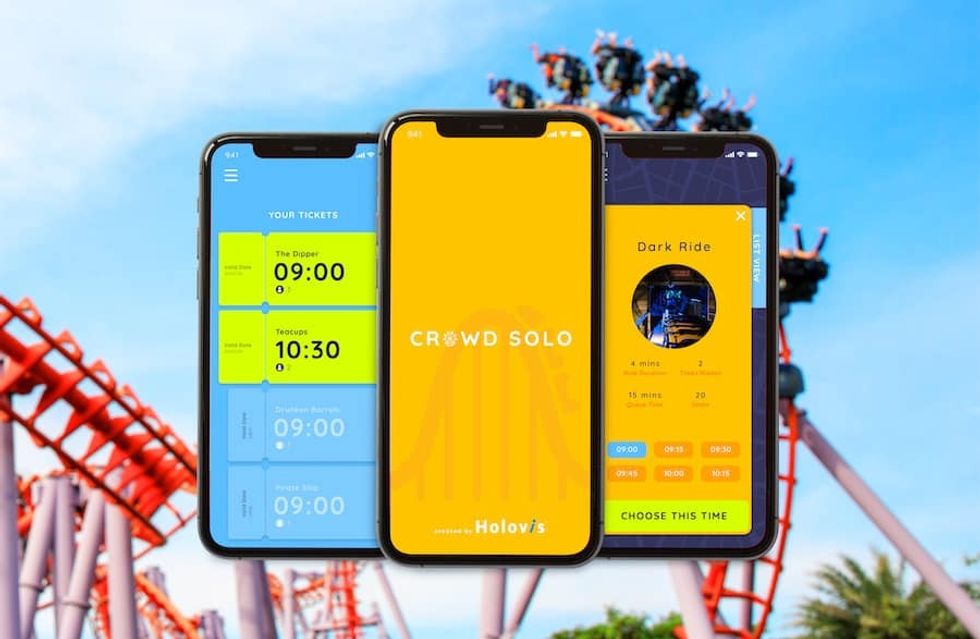 Crowd Solo App by Holovis for social distancing