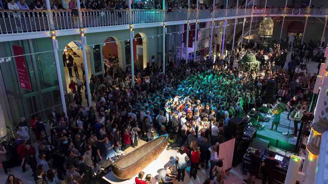 Crown with turquoise and coffin Museums at Night Ruth Armstrong Photography