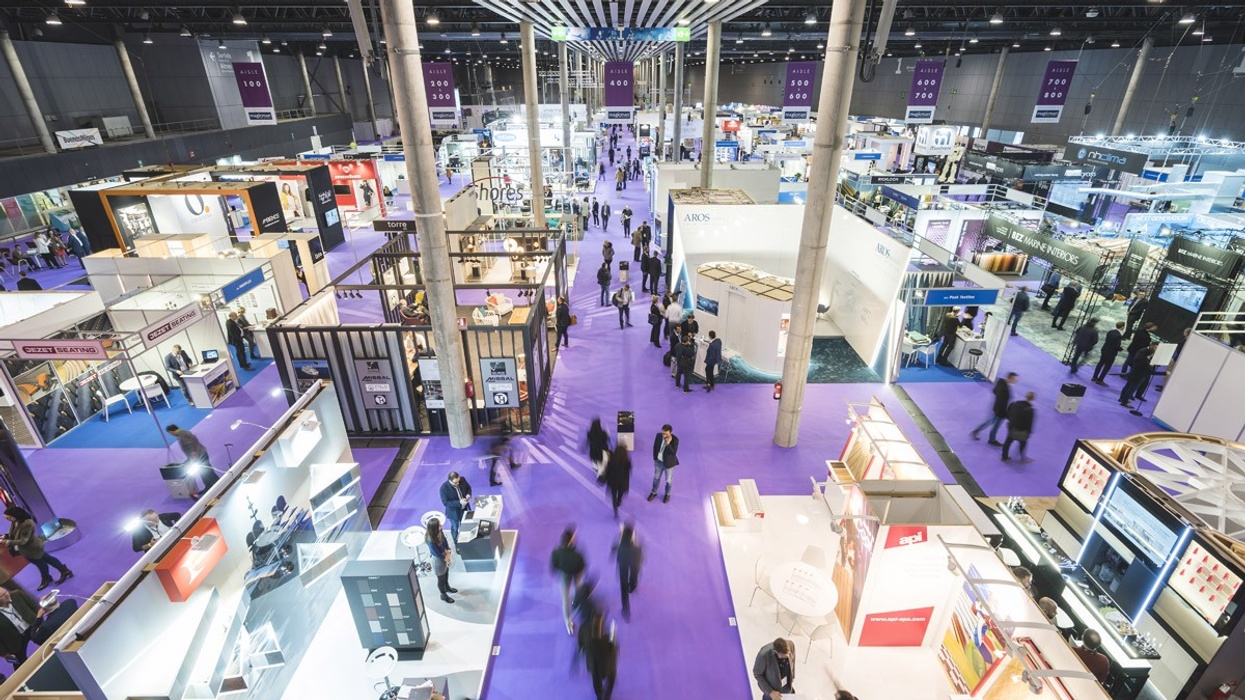 cruise ship interior expo europe show floor