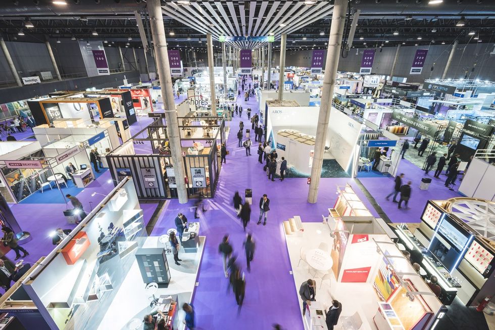 cruise ship interior expo europe show floor