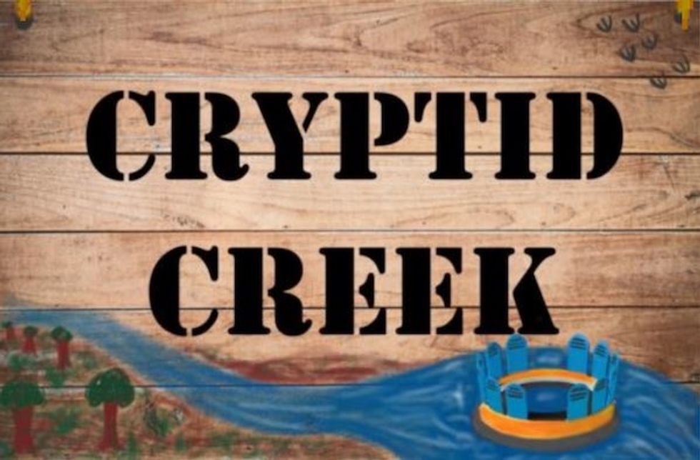 cryptid creek 2018 theme park design competition winner logo x