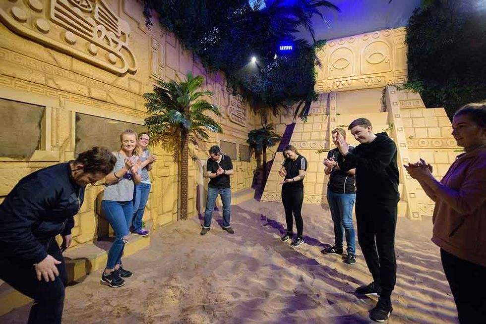 Crystal Maze completed team