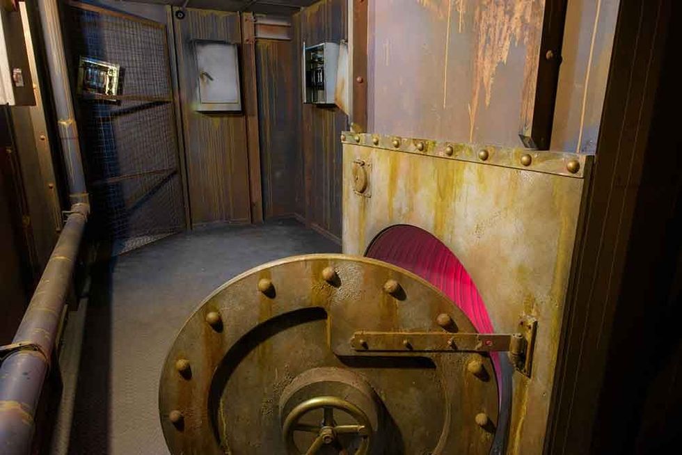 Crystal Maze hatch door