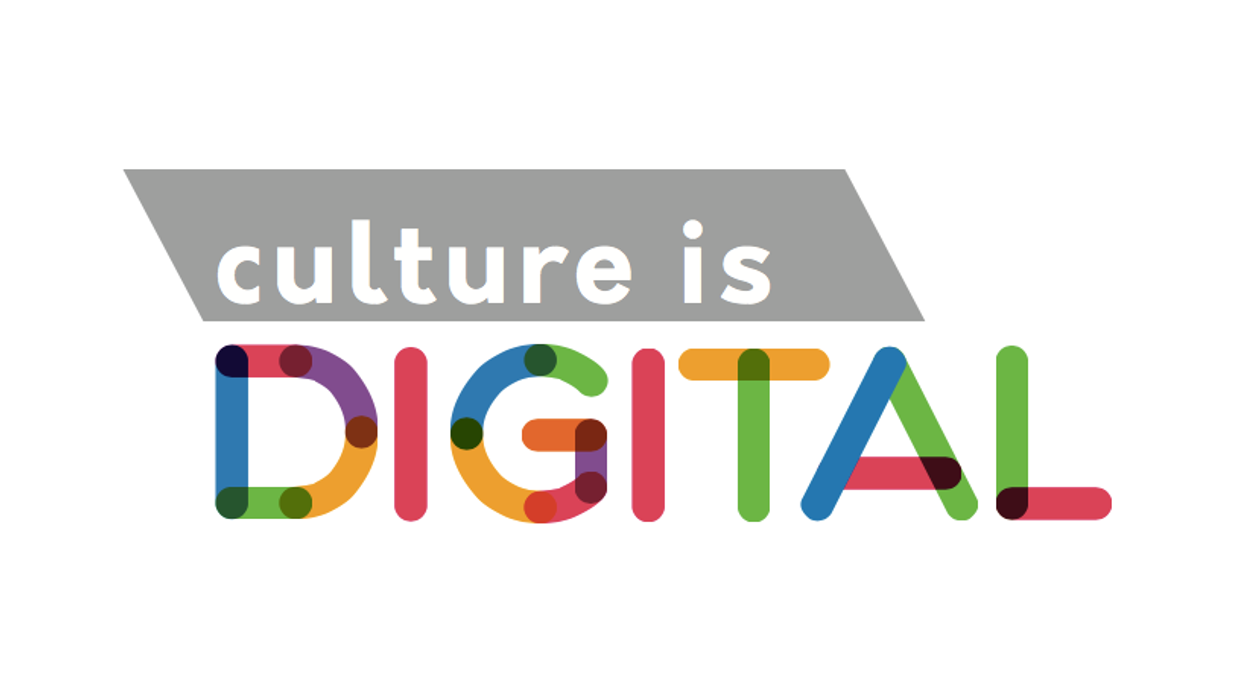Culture is digital logo technology, arts council england