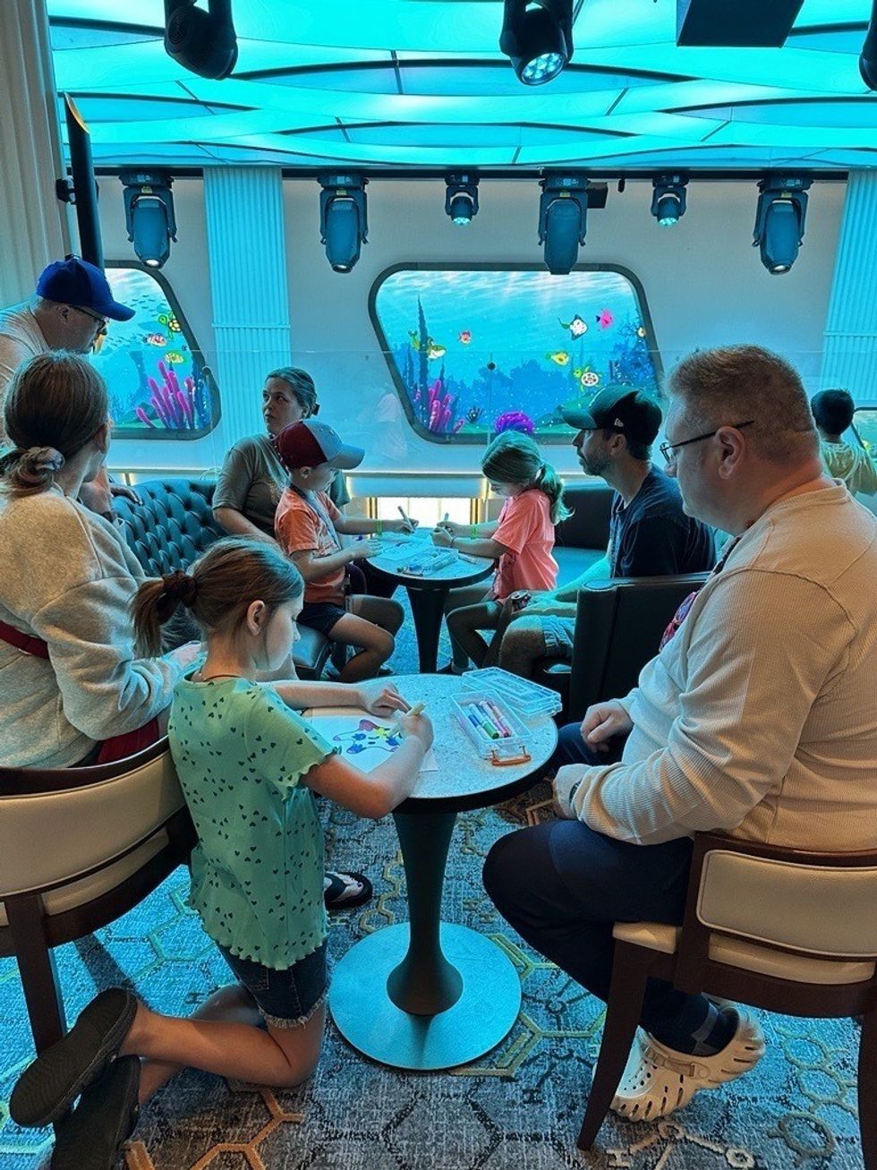 Currents Carnival Jubilee virtual aquarium drawing