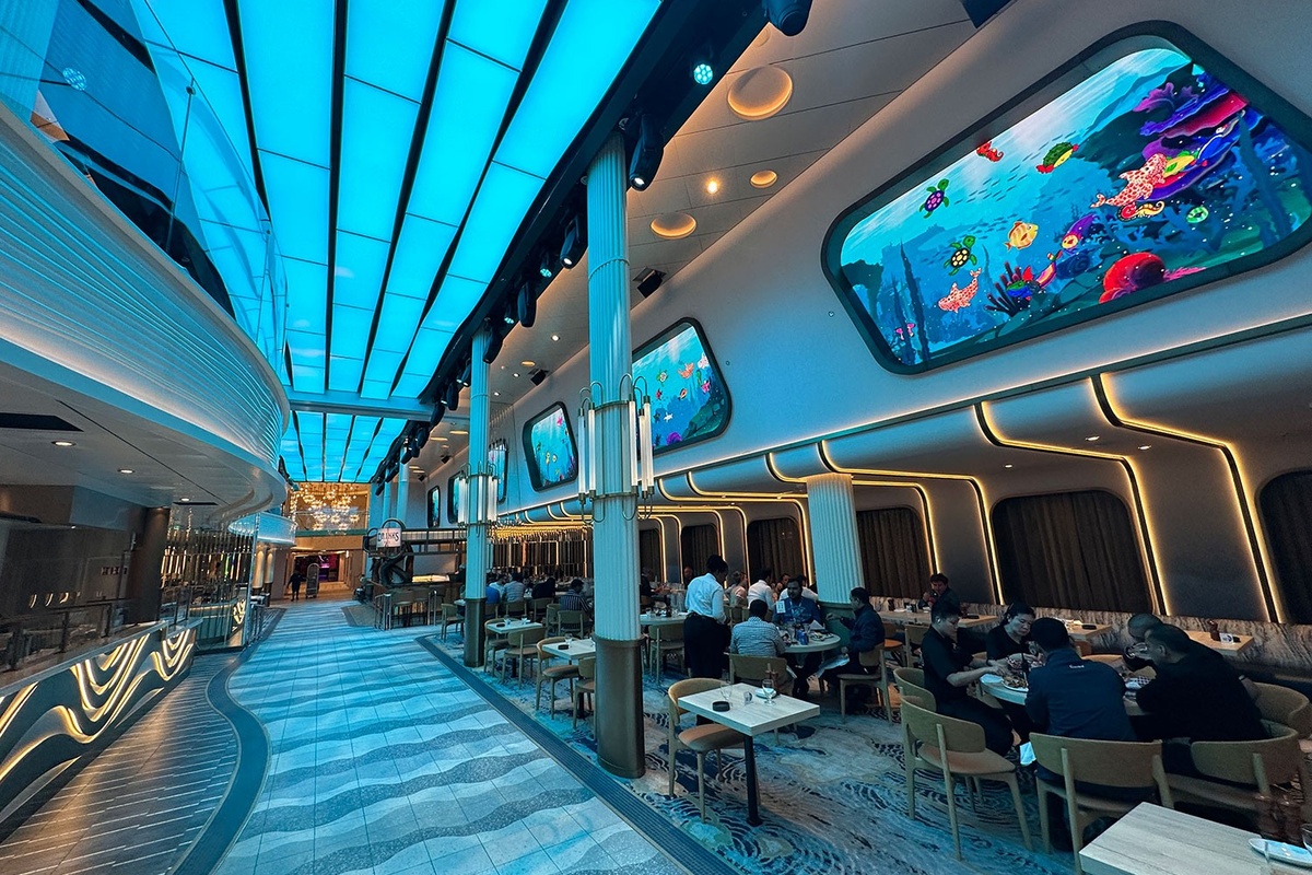 Currents Immersive Experience on Carnival Jubilee - blooloop innovation awards 2024