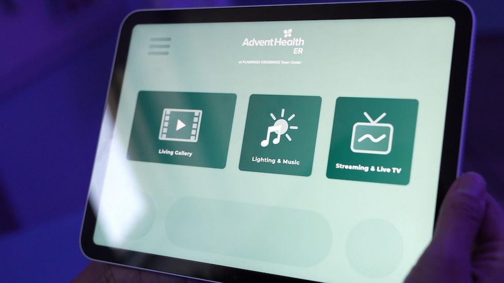 Customisable environment Flamingo ER AdventHealth