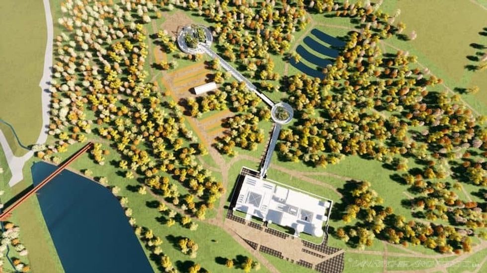 cyfarthfa castle park plan
