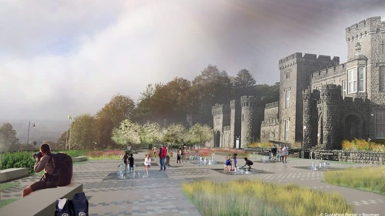 cyfarthfa castle park plan