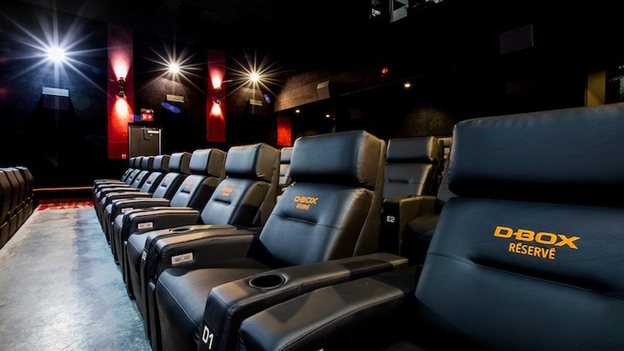 D-BOX Recliner moton seat