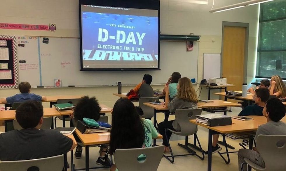 D-Day electronic field trip