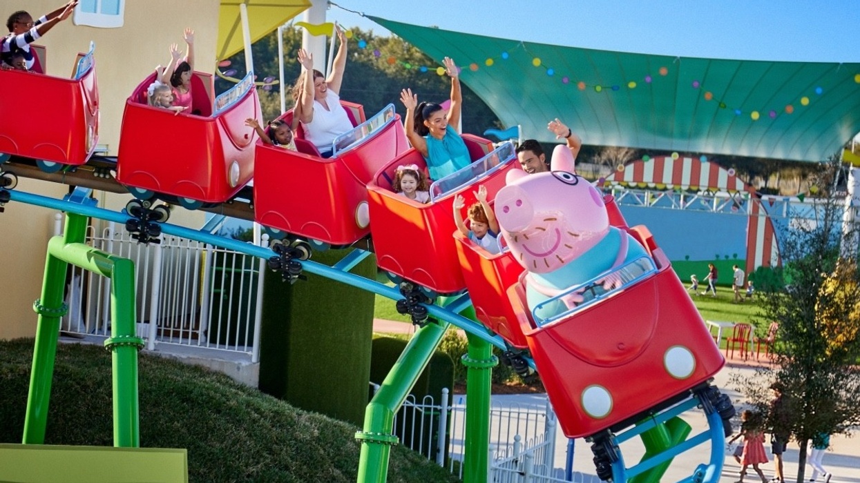 daddy pig's coaster peppa pig park germany