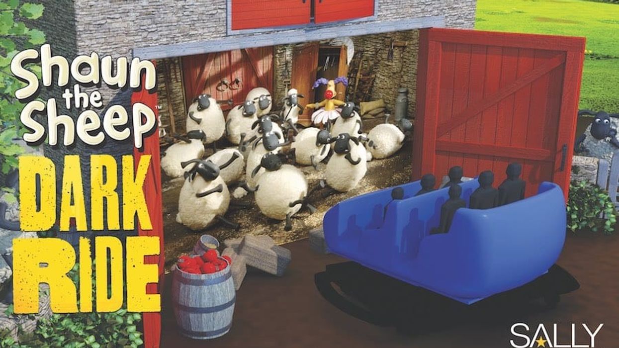 Dark ride Shaun the Sheep Aardman Animations Sally Corporation