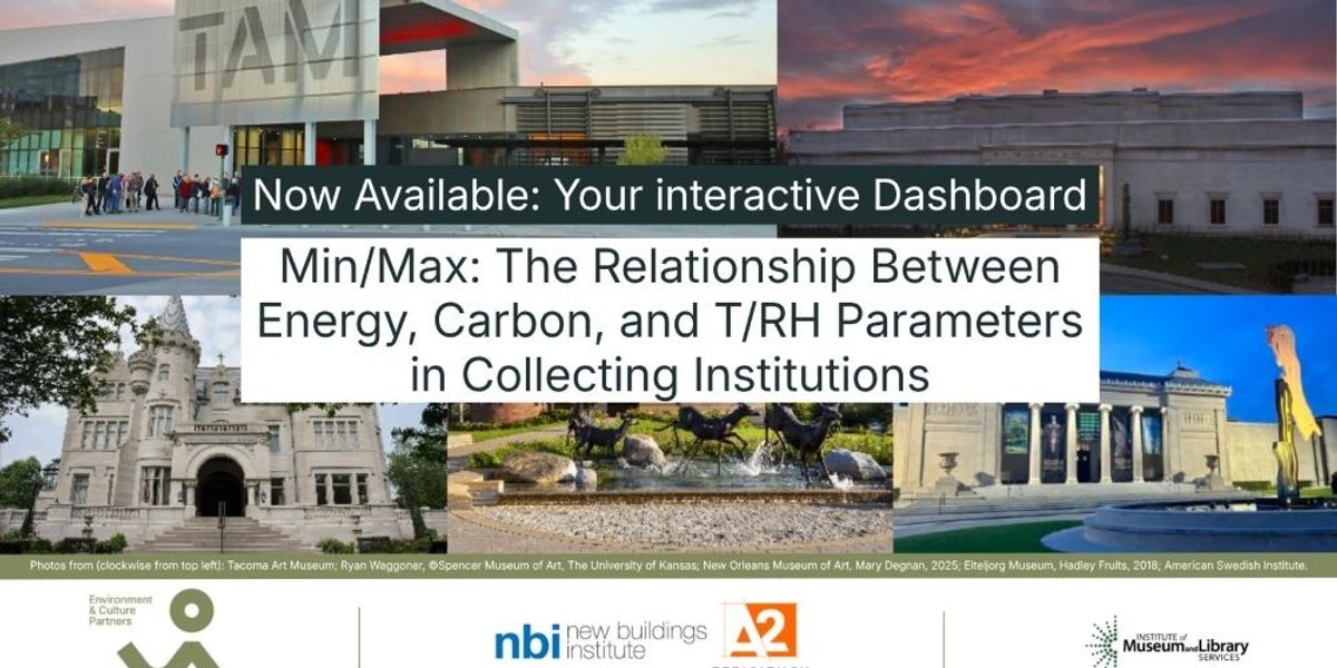 ECP helps museums balance collections care & energy use with Min/Max Dashboard