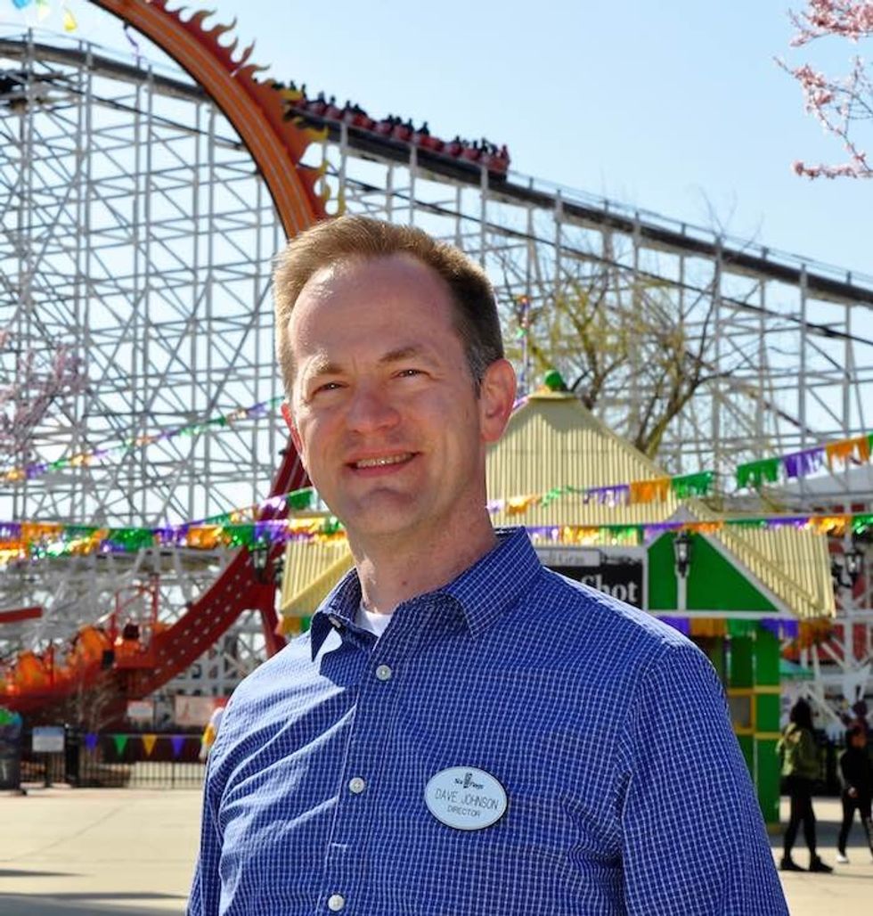 Dave Johnson: Director of Marketing, Six Flags America theme park people
