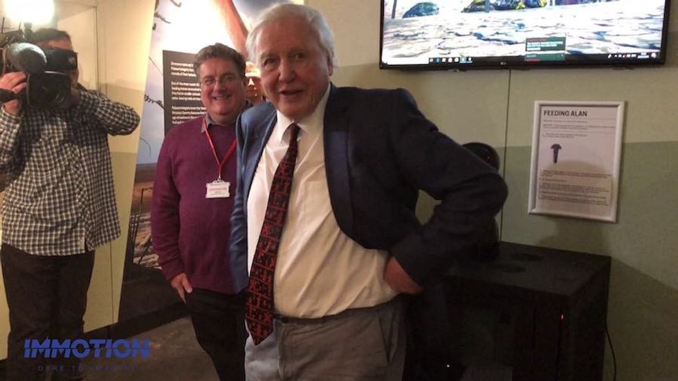 david attenborough dinosaur YorkshireMuseum immotion group