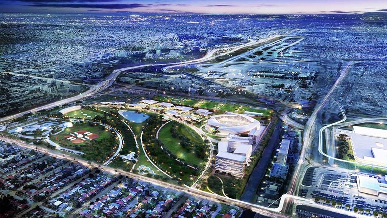 David Beckham Miami Freedompark football attraction