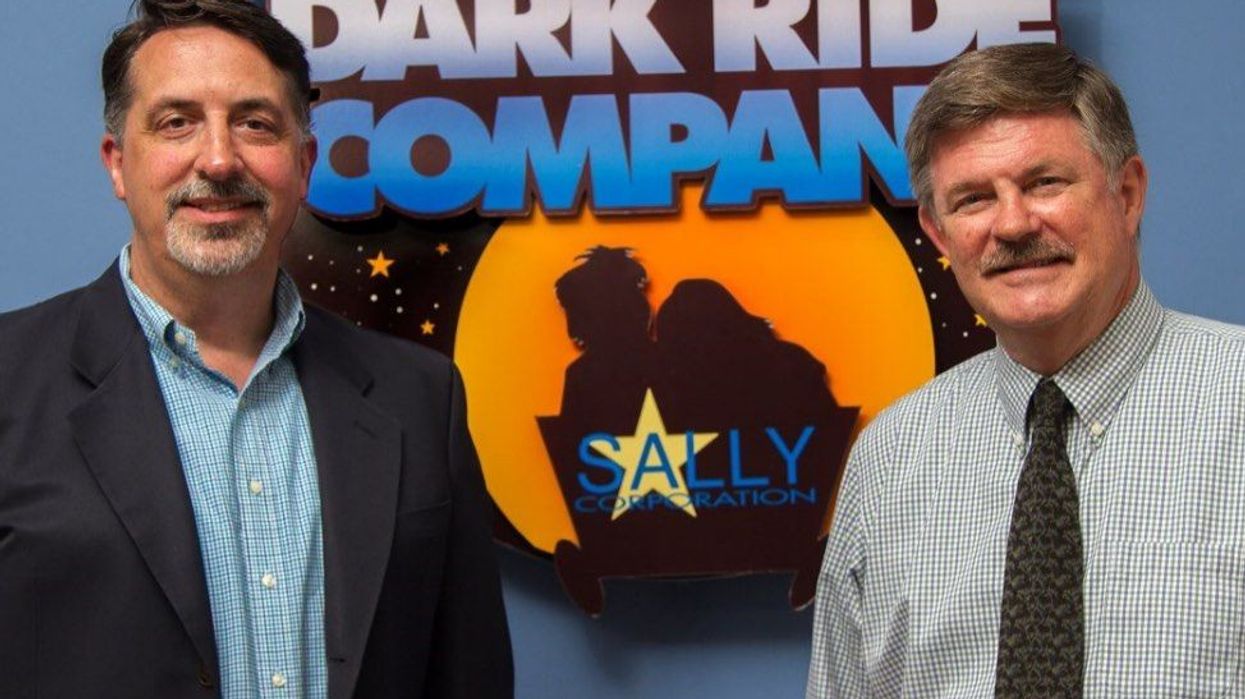 david bishop with john wood at sally corporation