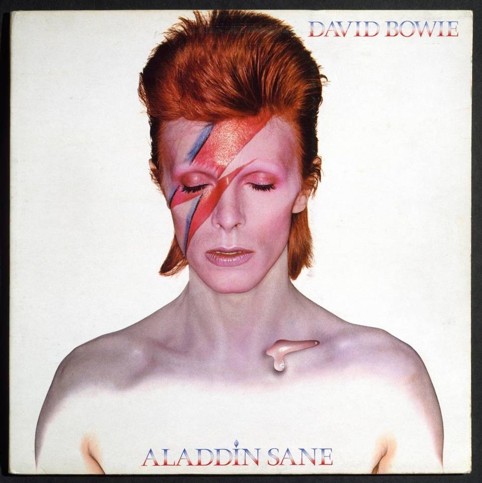 David Bowie V and A Aladdin Sane