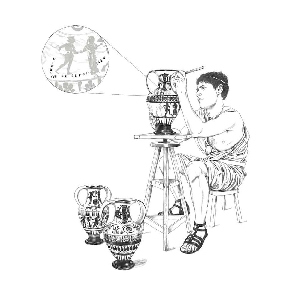 David Sparshott Illustration Burrell Collection