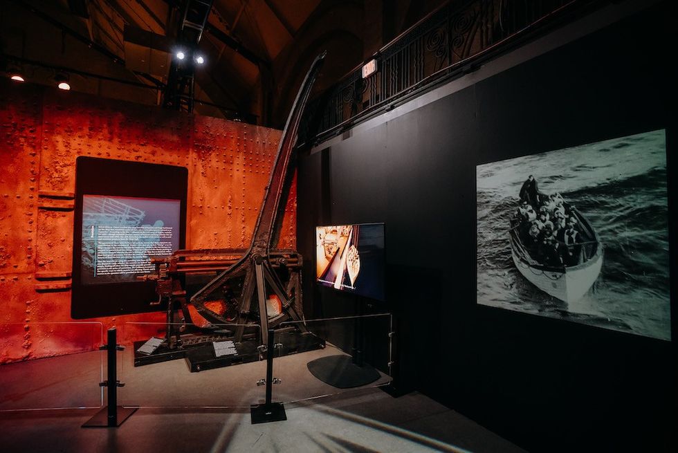 Davit Crane Titanic Exhibition