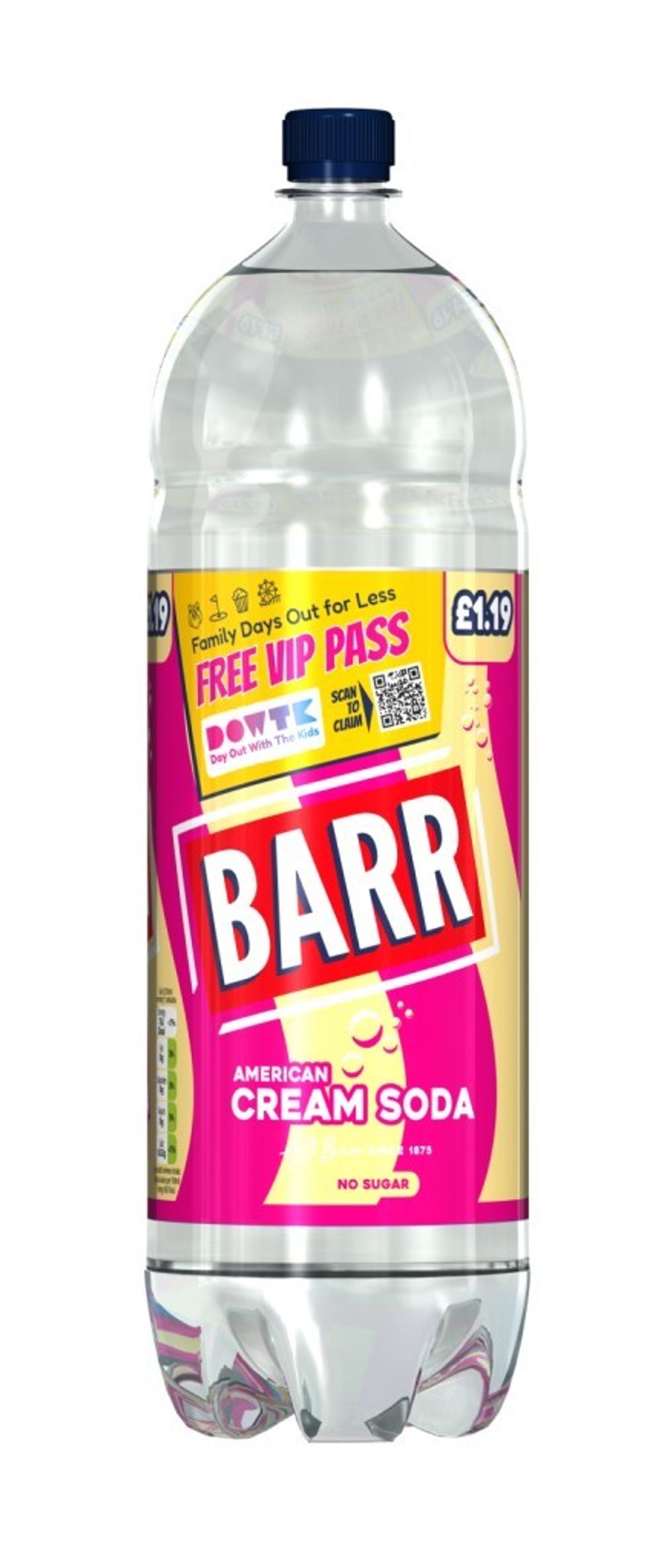 Day Out With The Kids Barr Soft Drinks bottle