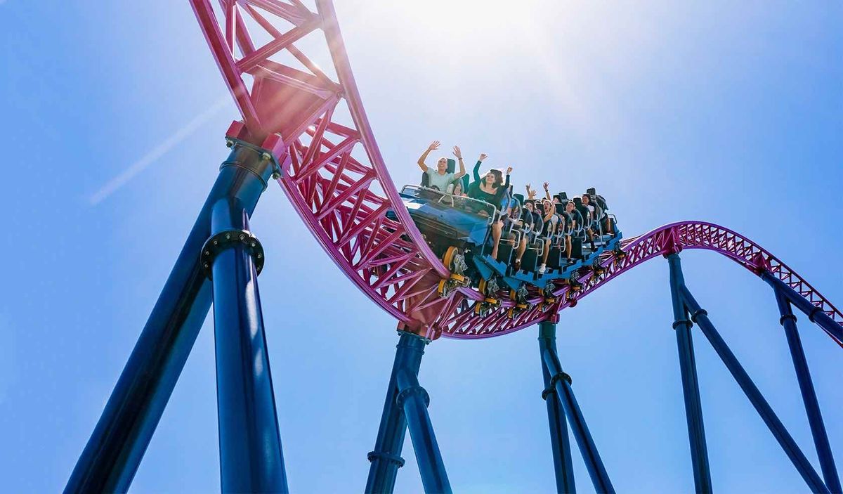 dc rivals hypercoaster warner bros movie world village roadshow a
