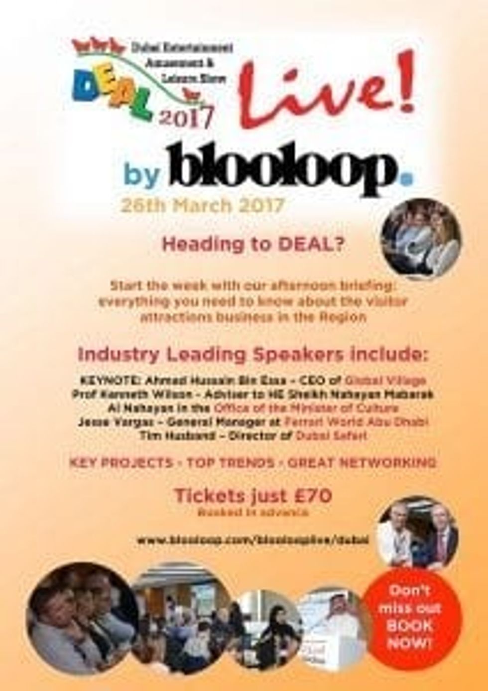 DEAL live by blooloop zero latency vr