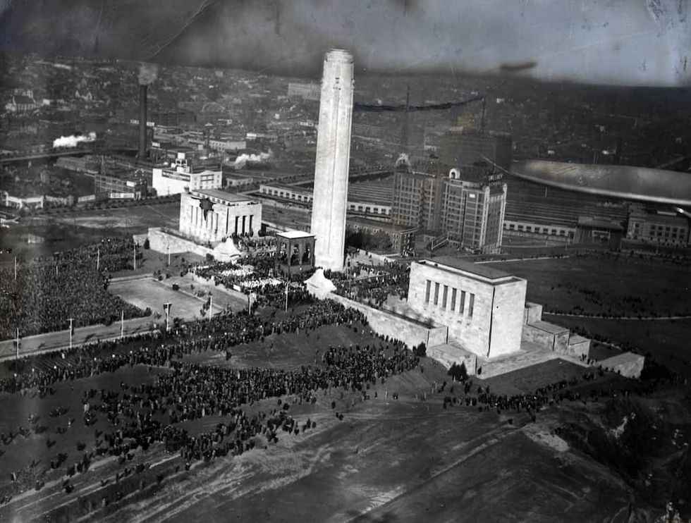 Dedication ceremony, 1926