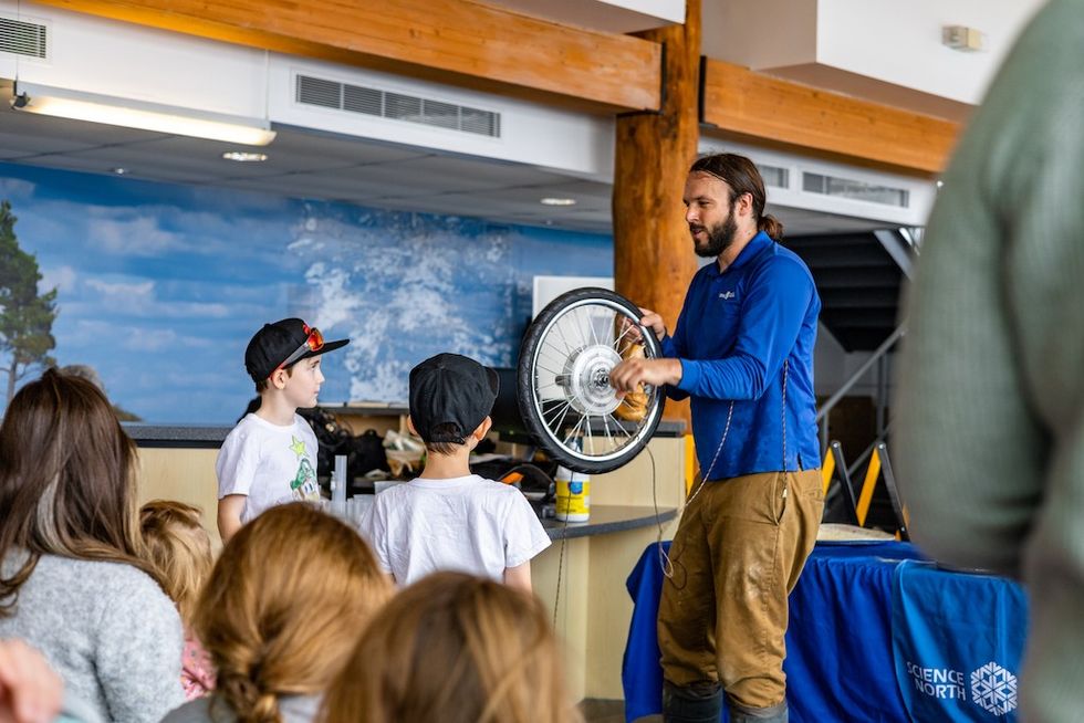 demo at Science North