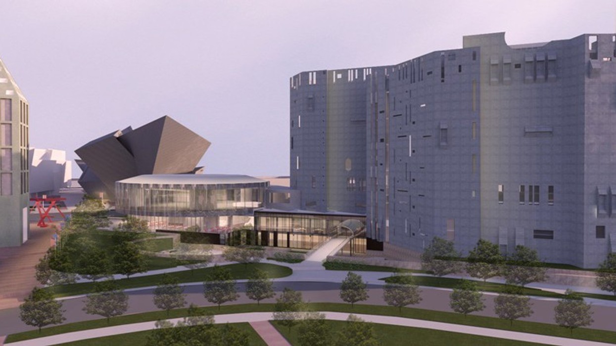 Denver Art Museum Gio Ponti designed North Building