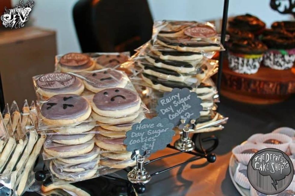 depressed cake shop wellbeing wellness