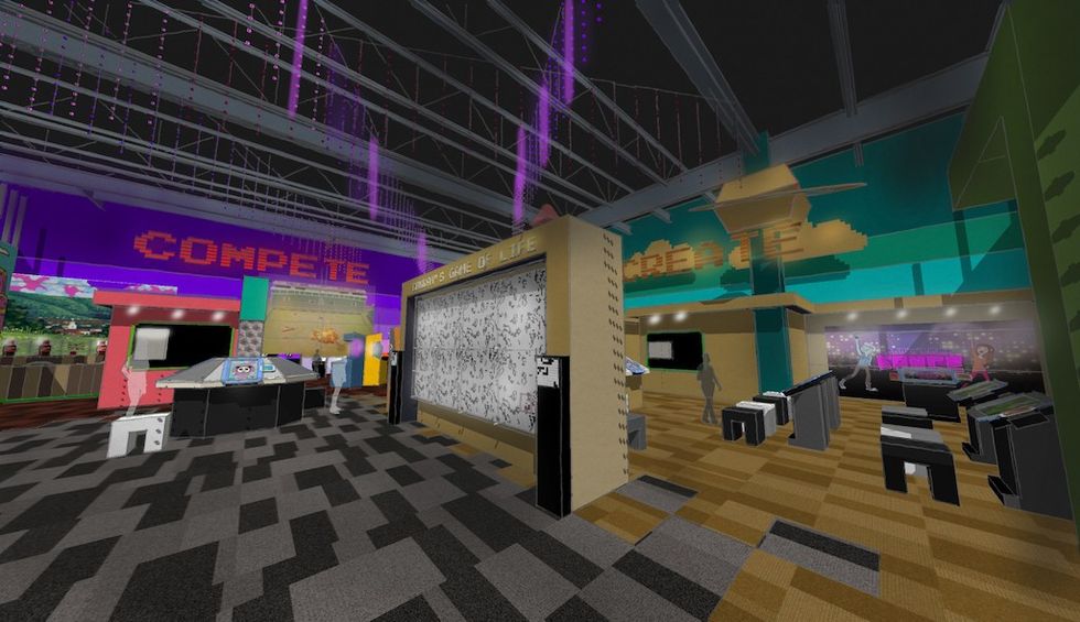 Design for Level Up exhibit Strong Museum of Play